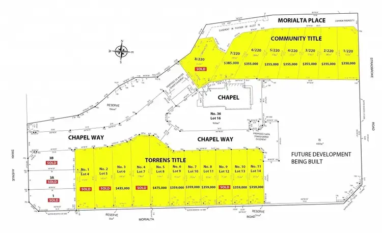 Floorplan of Homely land listing, 7 Chapel Way (Enter from Swan Avenue), Rostrevor SA 5073