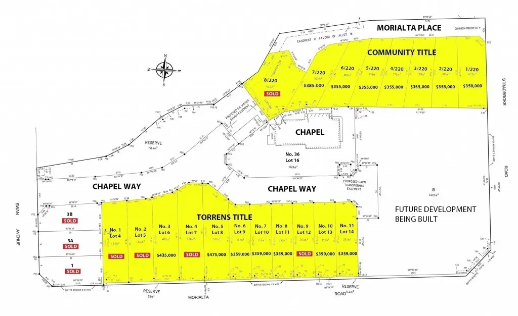 Floorplan of Homely land listing, 7 Chapel Way (Enter from Swan Avenue), Rostrevor SA 5073