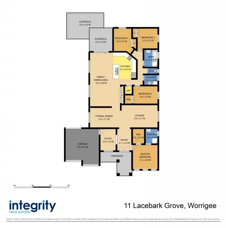 Floorplan of Homely house listing, 11 Lacebark Grove, Worrigee NSW 2540