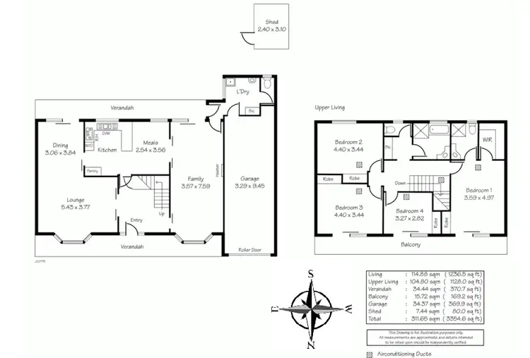 Floorplan of Homely house listing, 4 Iona Avenue, Woodforde SA 5072
