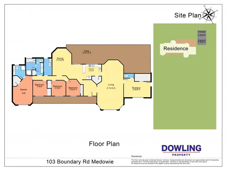 Floorplan of Homely house listing, 103 Boundary Road, Medowie NSW 2318