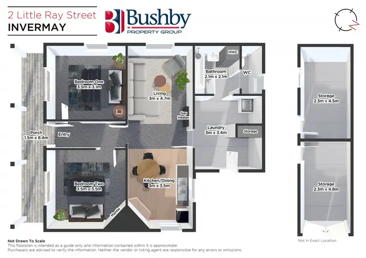 Floorplan of Homely house listing, 2 Little Ray Street, Invermay TAS 7248