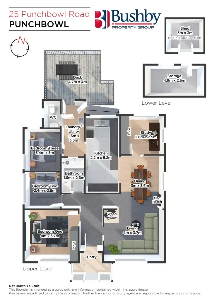Floorplan of Homely house listing, 25 Punchbowl Road, Punchbowl TAS 7249