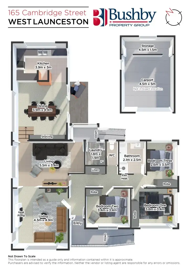 Floorplan of Homely house listing, 165 Cambridge Street, West Launceston TAS 7250