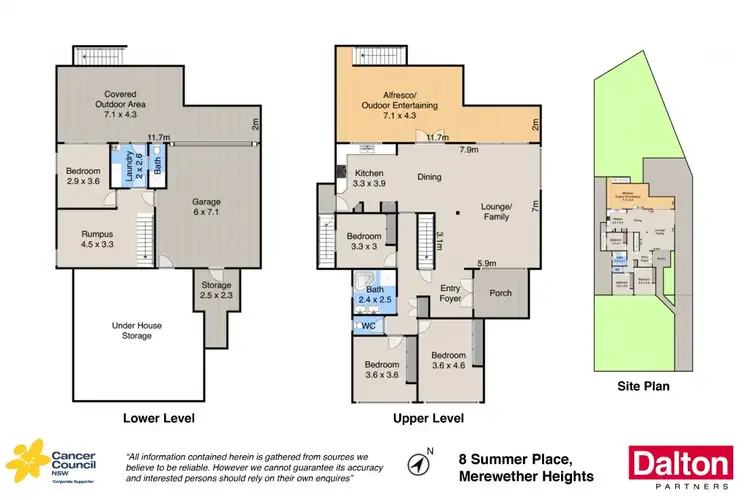 Floorplan of Homely house listing, 8 Summer Place, Merewether Heights NSW 2291
