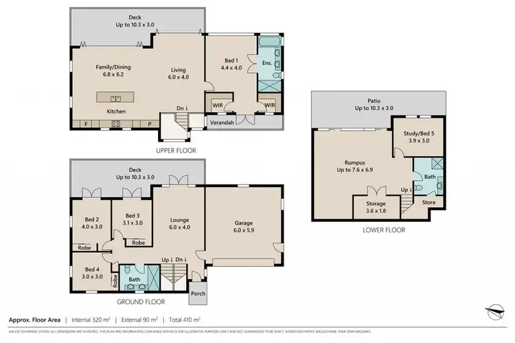 Floorplan of Homely house listing, 5 Perrott Street, Paddington QLD 4064