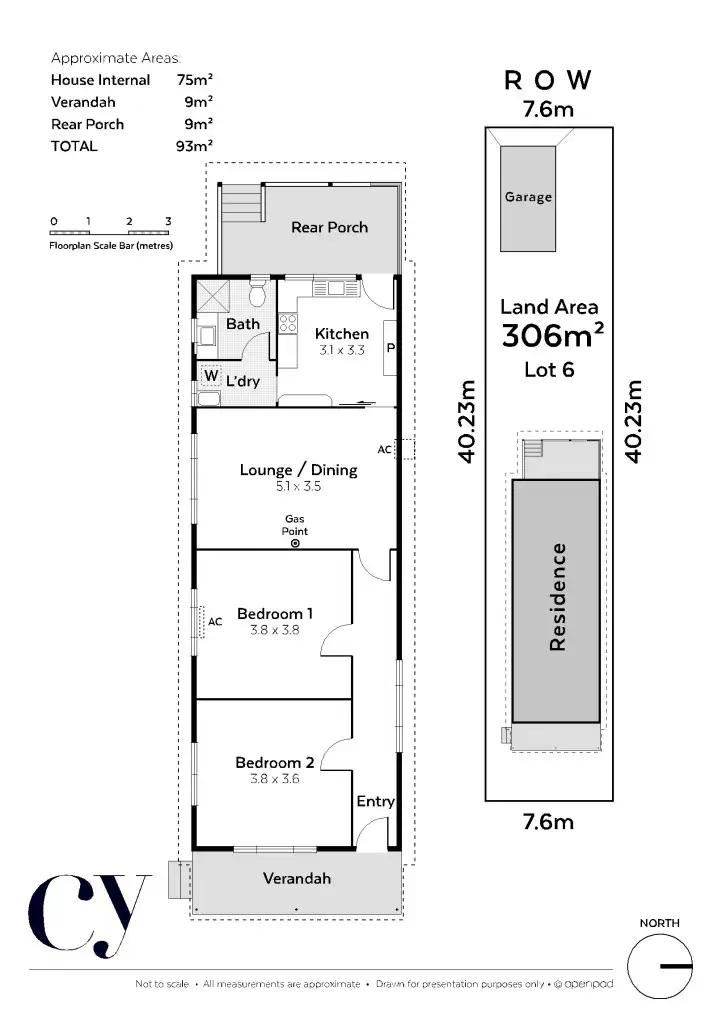 Floorplan of Homely house listing, 85 St Leonards Avenue, West Leederville WA 6007