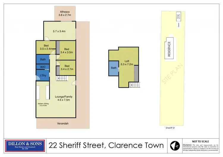 Floorplan of Homely house listing, 22 Sheriff Street, Clarence Town NSW 2321