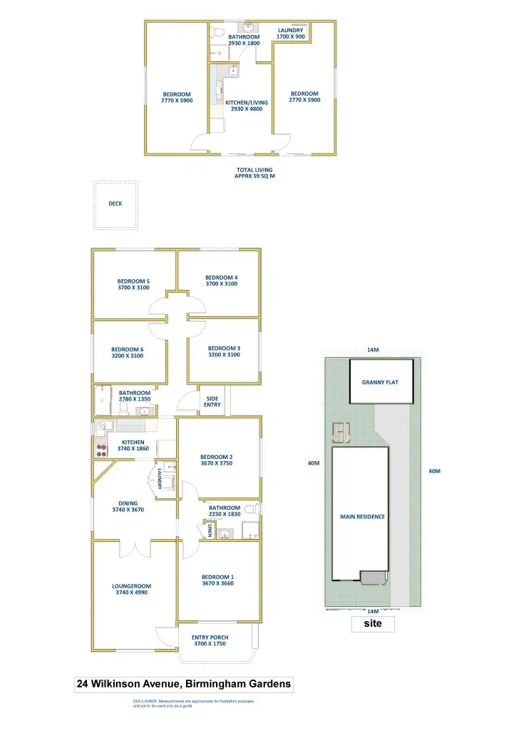 Floorplan of Homely house listing, 24 Wilkinson Avenue, Birmingham Gardens NSW 2287
