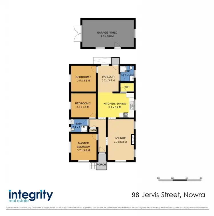 Floorplan of Homely house listing, 98 Jervis Street, Nowra NSW 2541