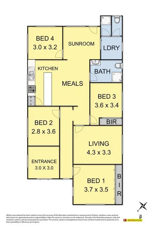 Floorplan of Homely house listing, 60 Adelaide Street (Albion), Sunshine VIC 3020