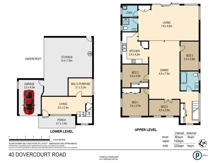 Floorplan of Homely house listing, 40 Dovercourt Road, Toowong QLD 4066