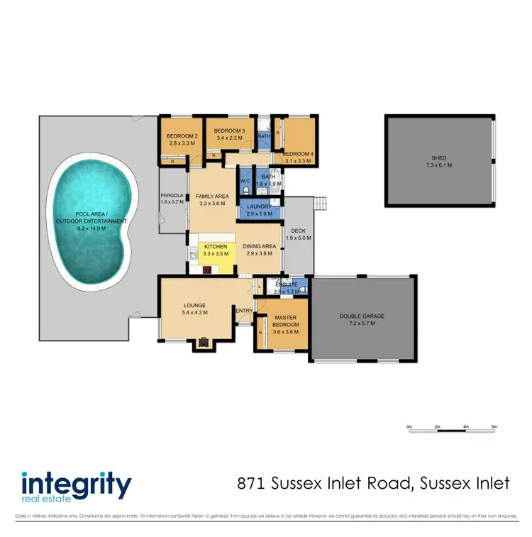 Floorplan of Homely house listing, 871 Sussex Inlet Road, Sussex Inlet NSW 2540