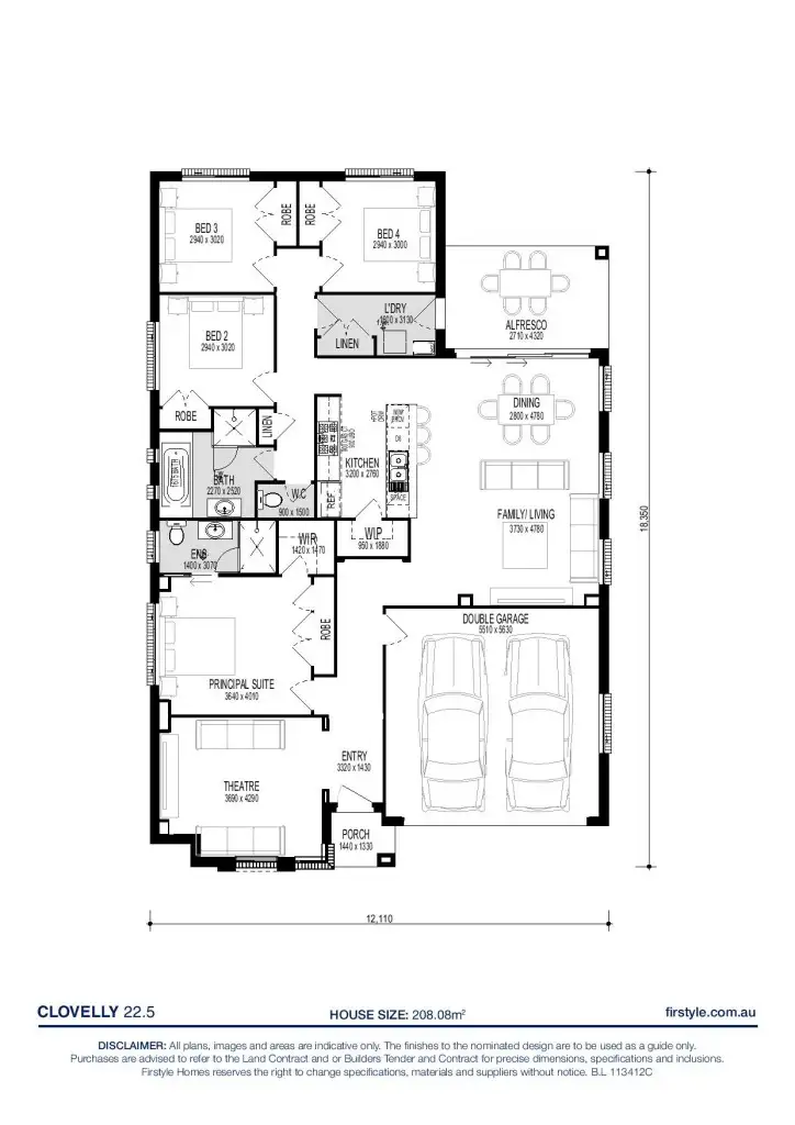 Floorplan of Homely house listing, 49 Sandpiper Circuit, Aberglasslyn NSW 2320