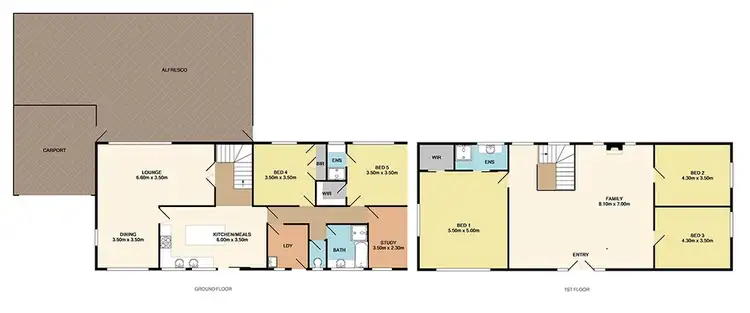 Floorplan of Homely house listing, 91 Peregrine Drive, Kinglake West VIC 3757