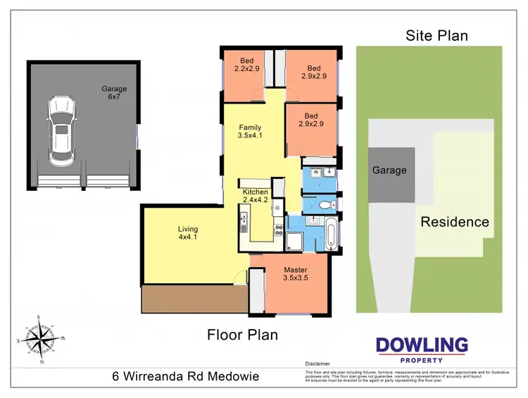 Floorplan of Homely house listing, 6 WIRREANDA ROAD, Medowie NSW 2318