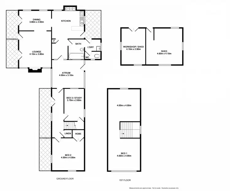 Floorplan of Homely house listing, 8 Polmear Lane, Beechworth VIC 3747