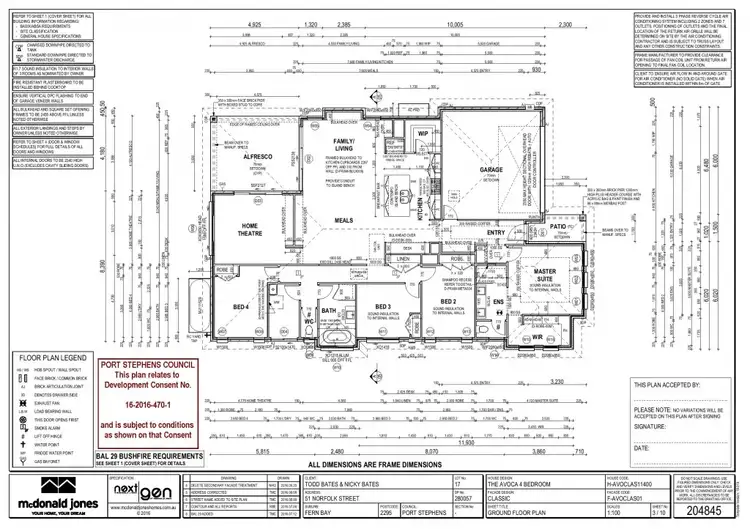 Floorplan of Homely house listing, 51 Norfolk Street, Fern Bay NSW 2295