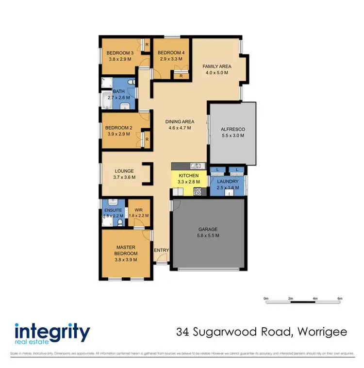 Floorplan of Homely house listing, 34 Sugarwood Road, Worrigee NSW 2540