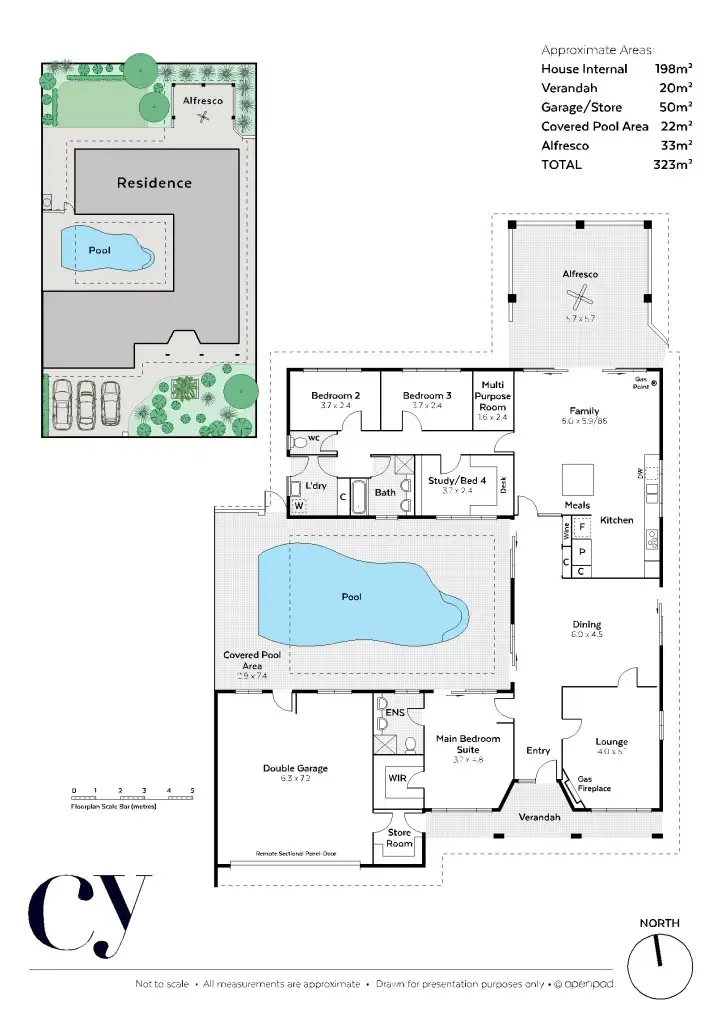 Floorplan of Homely house listing, 5 Chetwynd Way, Booragoon WA 6154