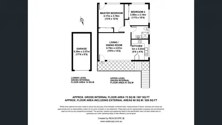 Floorplan of Homely unit listing, 4/14 Annie Street, Auchenflower QLD 4066
