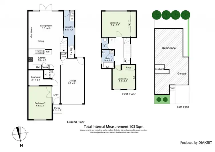 Floorplan of Homely house listing, 33A Norfolk Street, Yarraville VIC 3013
