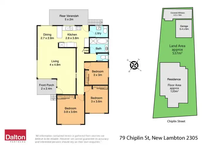 Floorplan of Homely house listing, 79 Chiplin Street, New Lambton NSW 2305