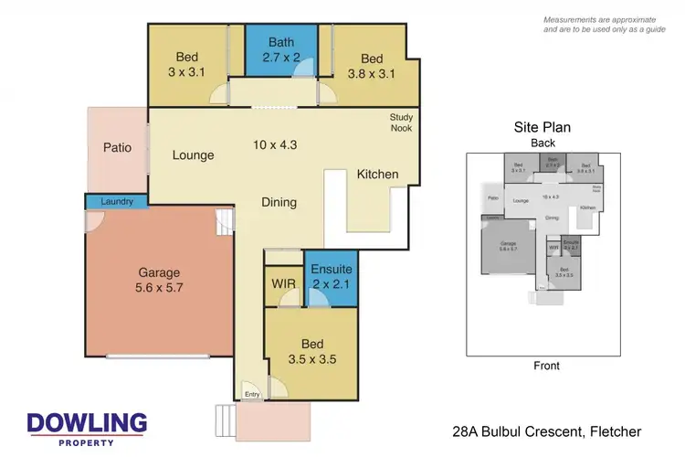 Floorplan of Homely house listing, 28a Bulbul Crescent, Fletcher NSW 2287