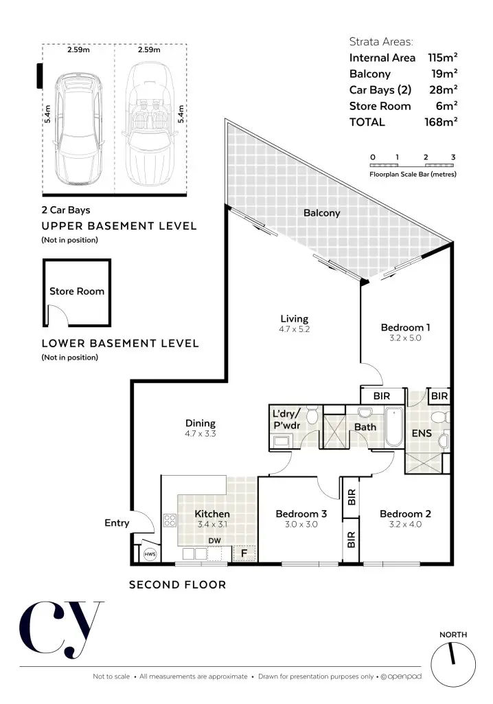 Floorplan of Homely apartment listing, 51/1 Sheen Street, Subiaco WA 6008