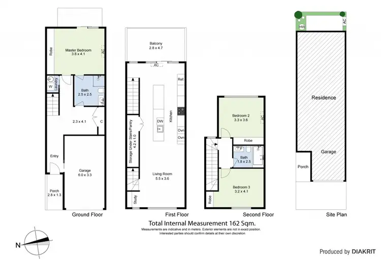 Floorplan of Homely townhouse listing, 6/16 Dean Street, Yarraville VIC 3013