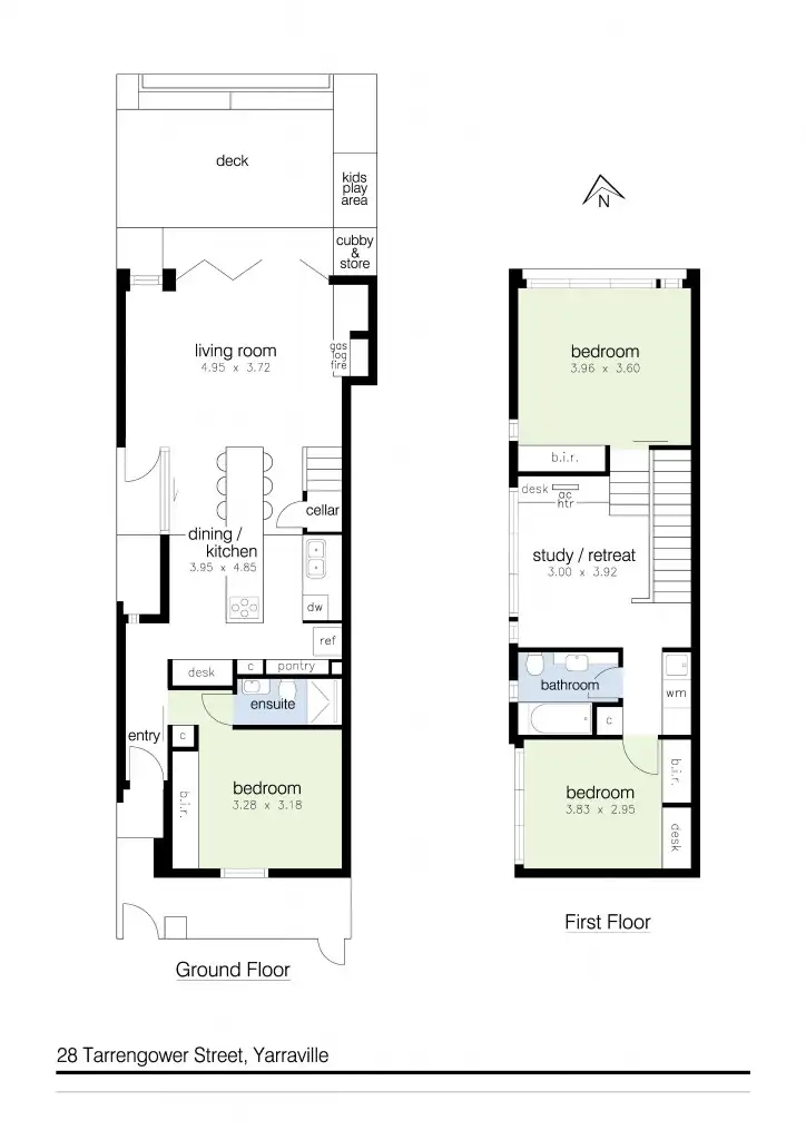 Floorplan of Homely house listing, 28 Tarrengower Street, Yarraville VIC 3013