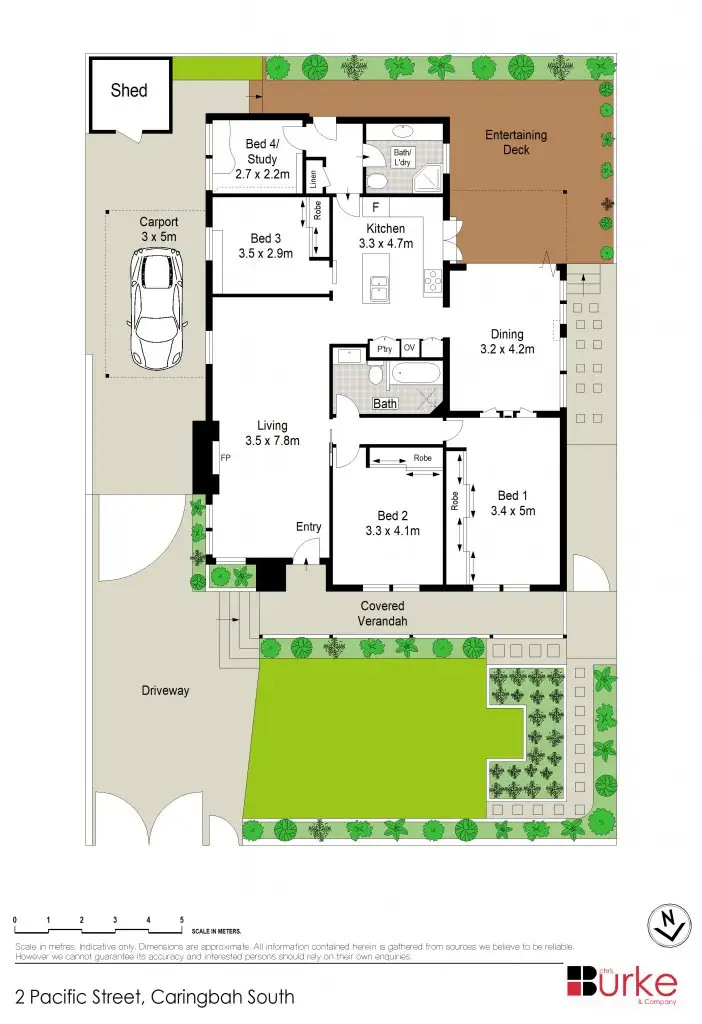 Floorplan of Homely house listing, 2 Pacific Street, Caringbah South NSW 2229