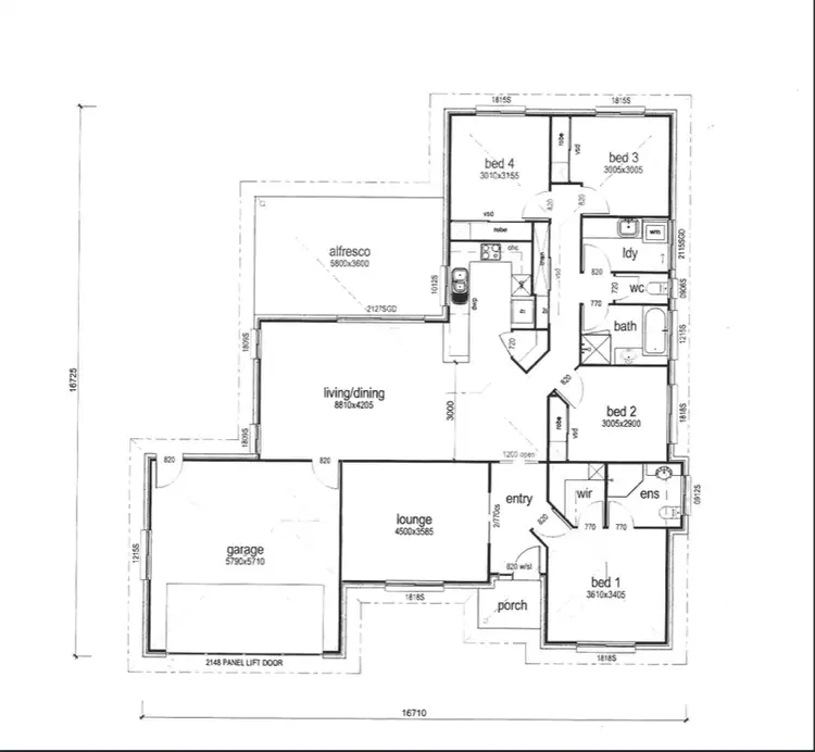 Floorplan of Homely rural property listing, 561 Aubigny Crosshill Road, Aubigny QLD 4401