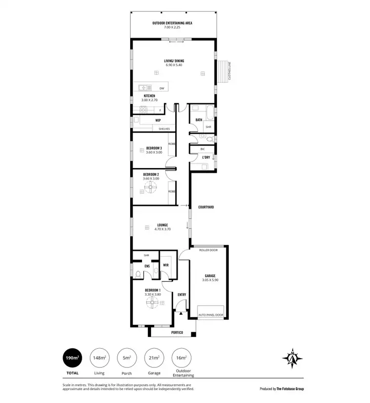 Floorplan of Homely house listing, 9B Grantham Grove, Paradise SA 5075