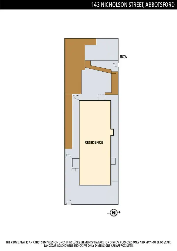Floorplan of Homely house listing, 143 Nicholson Street, Abbotsford VIC 3067