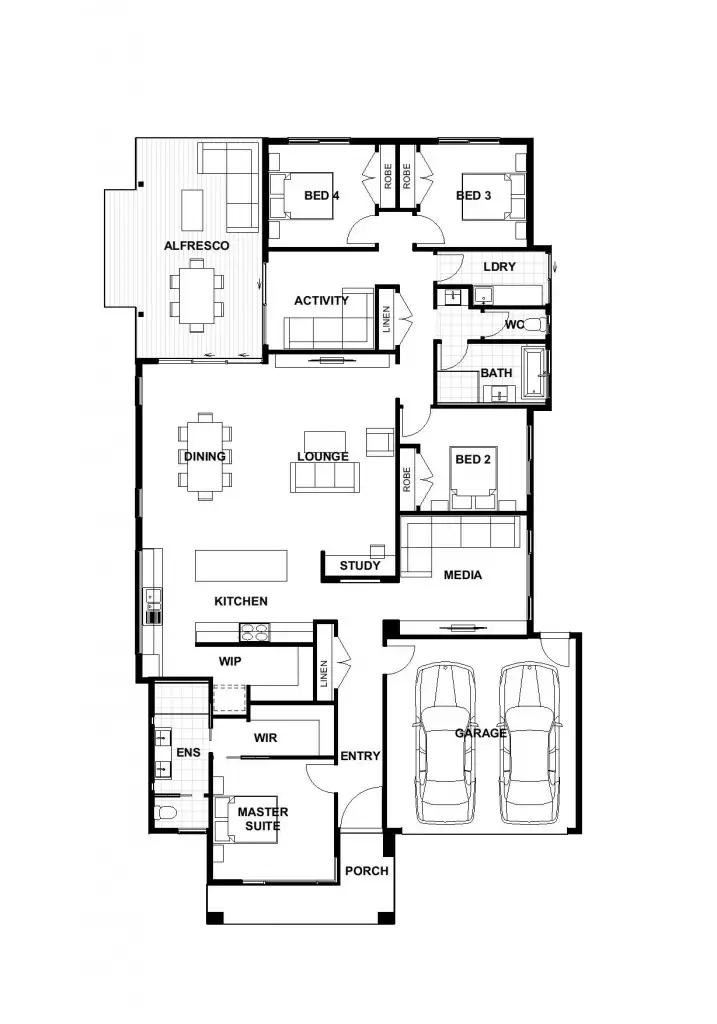 Floorplan of Homely house listing, 38 Harkin Road, North Rothbury NSW 2335