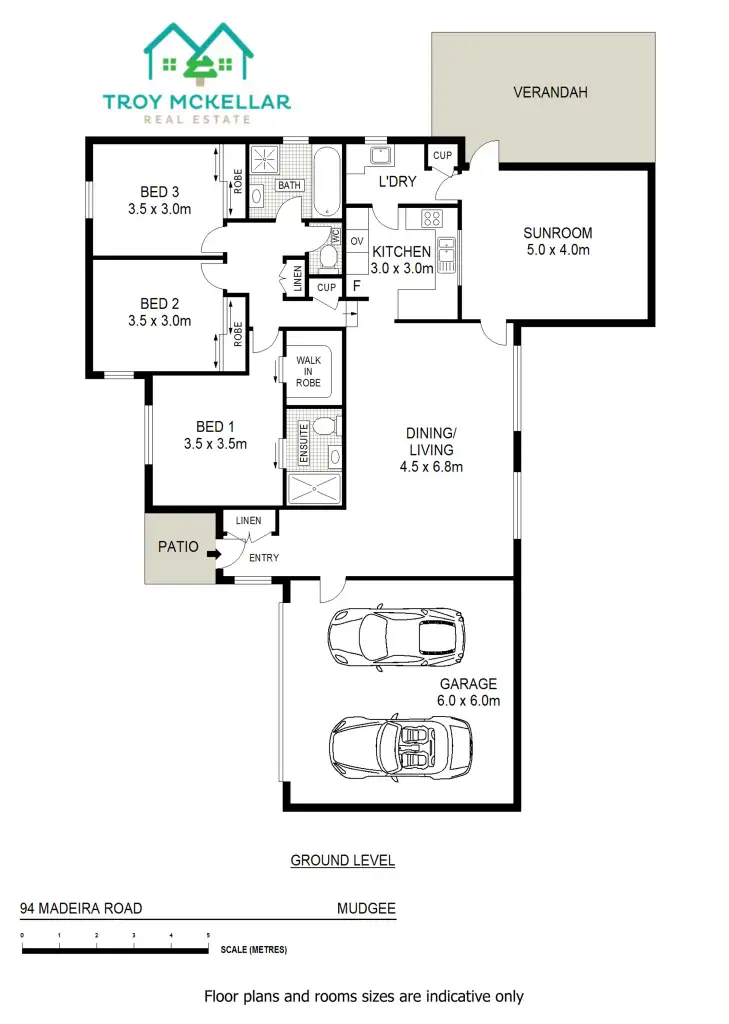 Floorplan of Homely house listing, 94 Maderia Road, Mudgee NSW 2850