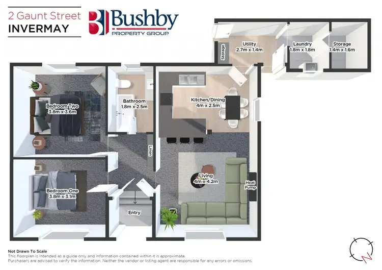 Floorplan of Homely house listing, 2 Gaunt Street, Invermay TAS 7248