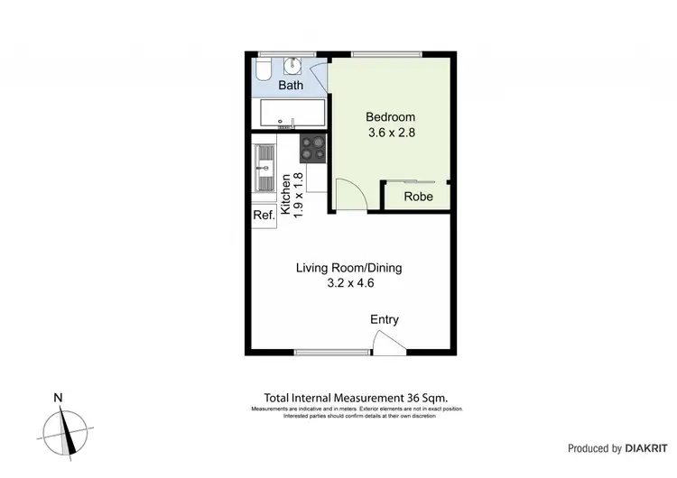 Floorplan of Homely unit listing, 18/436 Geelong Road, West Footscray VIC 3012