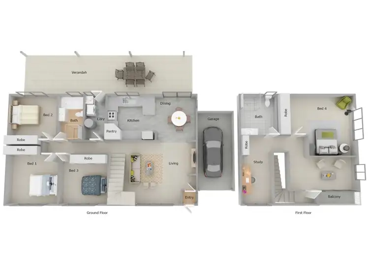 Floorplan of Homely house listing, 64 Railway Parade, Woodford NSW 2778