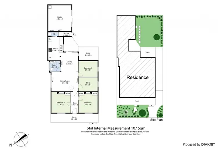 Floorplan of Homely house listing, 5 Hyde Street, Footscray VIC 3011
