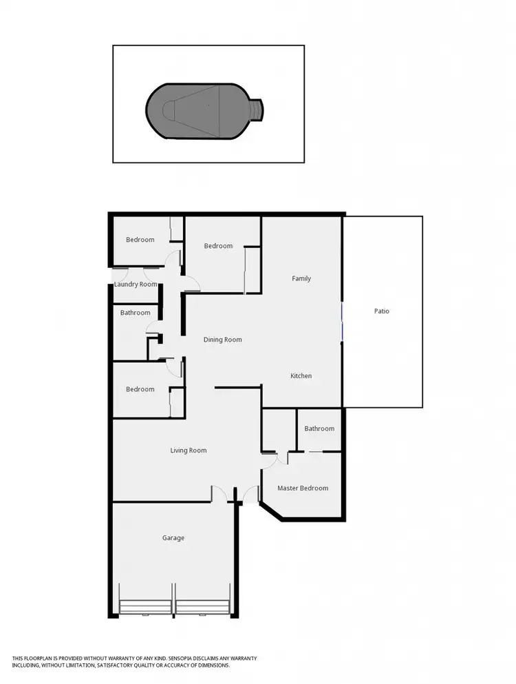 Floorplan of Homely house listing, 6 Leigh Place, Raymond Terrace NSW 2324