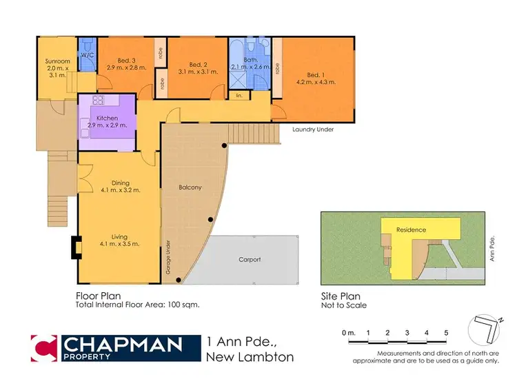 Floorplan of Homely house listing, 1 Ann Parade, New Lambton NSW 2305