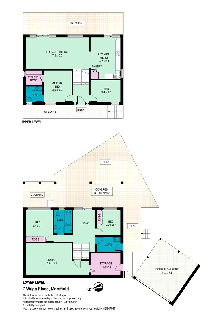 Floorplan of Homely house listing, 7 Wilga Place, Marsfield NSW 2122