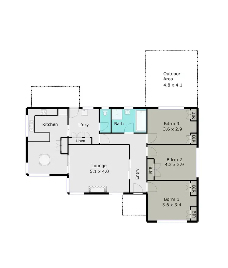 Floorplan of Homely house listing, 31 College Street, Wendouree VIC 3355