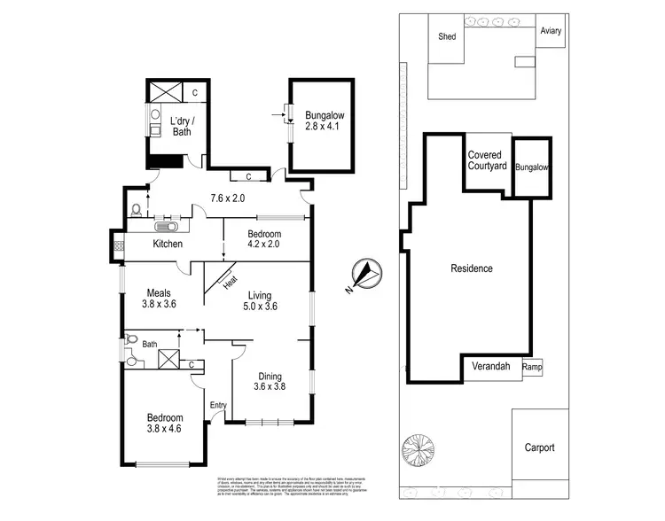 Floorplan of Homely house listing, 34 Oamaru Street, Northcote VIC 3070