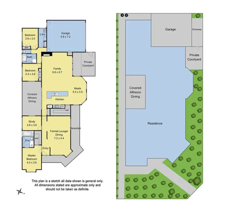 Floorplan of Homely house listing, 10 Lawson Court, Croydon North VIC 3136