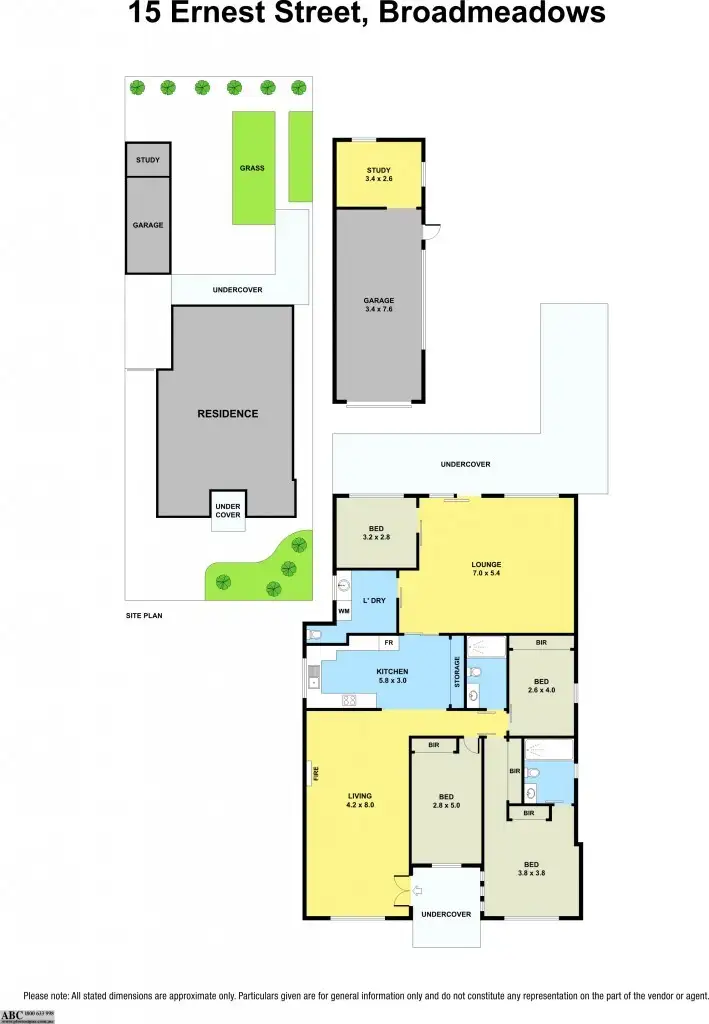 Floorplan of Homely house listing, 15 Ernest Street, Broadmeadows VIC 3047