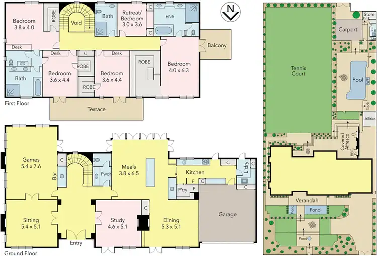 Floorplan of Homely house listing, 126 Mont Albert Road, Canterbury VIC 3126
