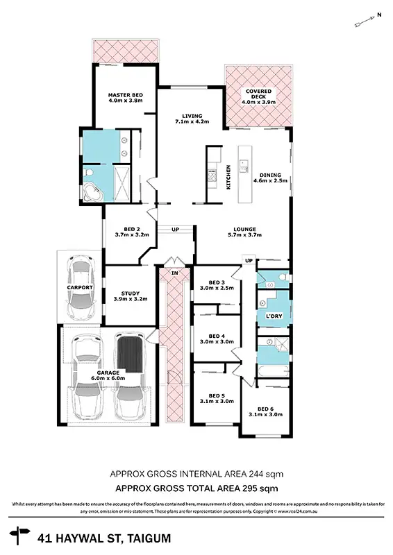 Floorplan of Homely house listing, 41 Haywal Street, Taigum QLD 4018